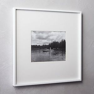 CB2 GALLERY WHITE 8X10 PICTURE FRAME